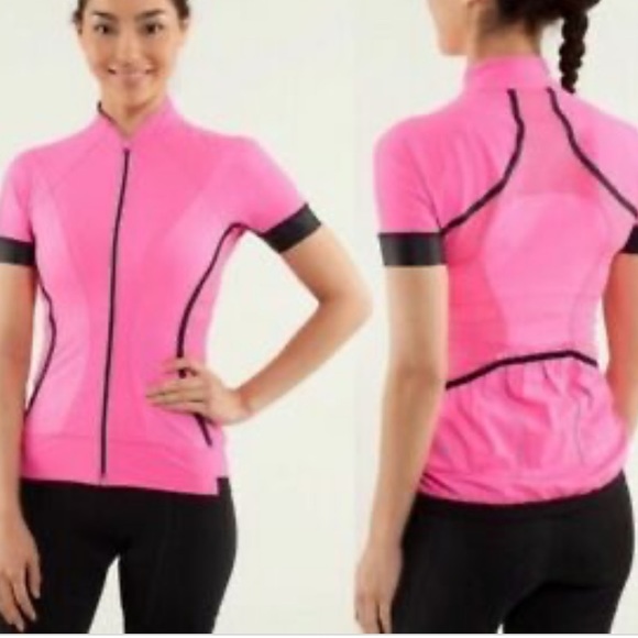 lululemon athletica Tops - 💕LULULEMON PACELINE JERSEY-PINKELICIOUS,12💕
